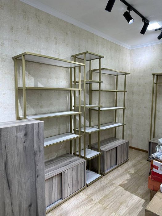 Стеллаж для вашего магазина, офиса Сизнинг магазинингиз учун стеллажла