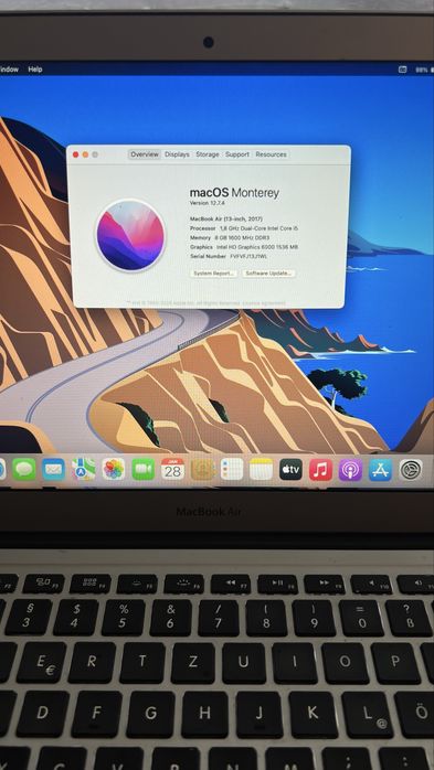 Macbook air a1466 2017