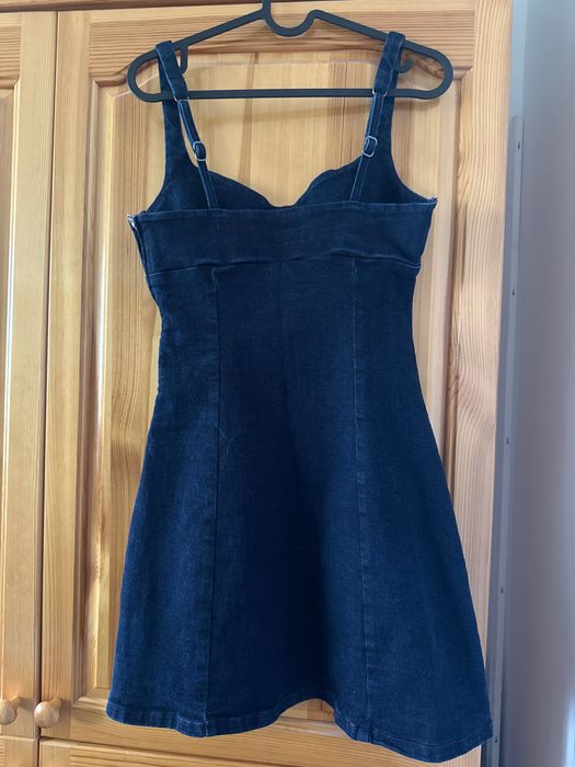 Дънкова лятна рокля Zara, S размер