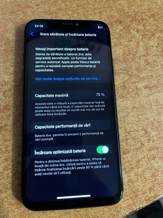 Iphone X 64gb negru