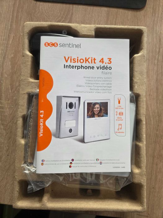 2 buc Kit Interfon Video SCS Sentinel PVF0051 VisioKit Ecran 11 cm