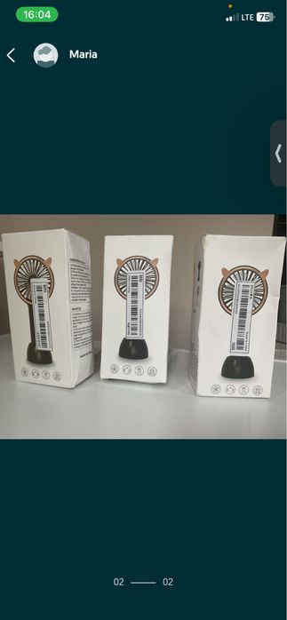 Ventilator de birou nou usb