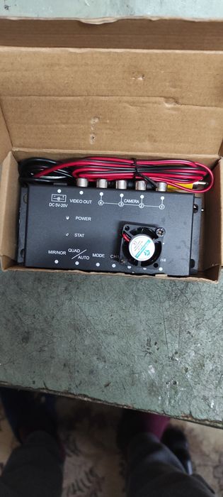 Sumator cu 4 camere video de auto