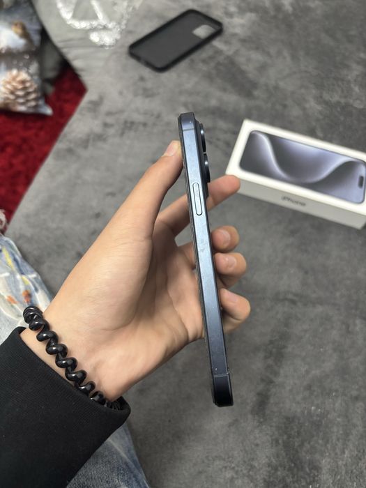 iphone 15 pro max blue titanium 256gb