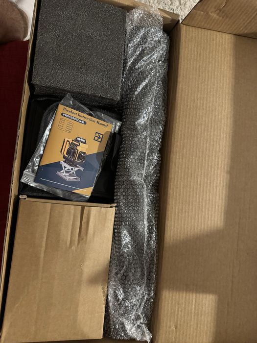 Nivel Laser 4D 16 linii 360° + Trepied + Accesorii