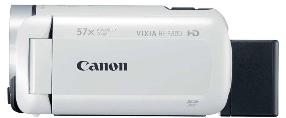Видеокамера Canon VIXIA HF R800 HD. Белый