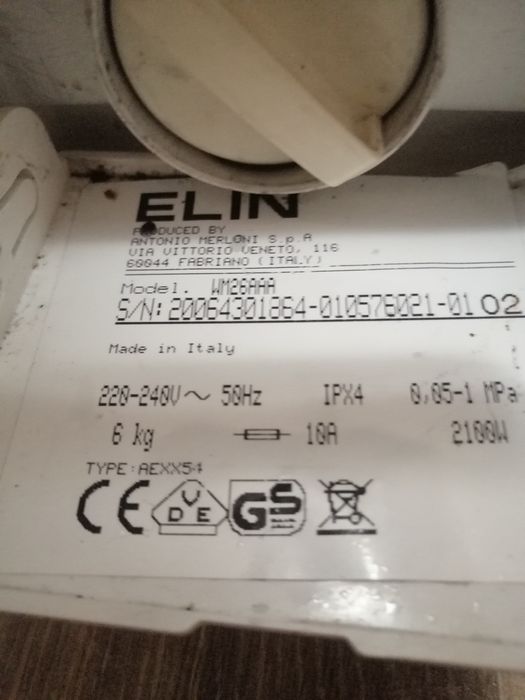 Пералня  ELIN 6kg