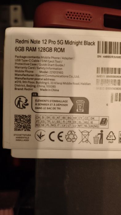 Telefon Redmi Note 12 Pro 5G