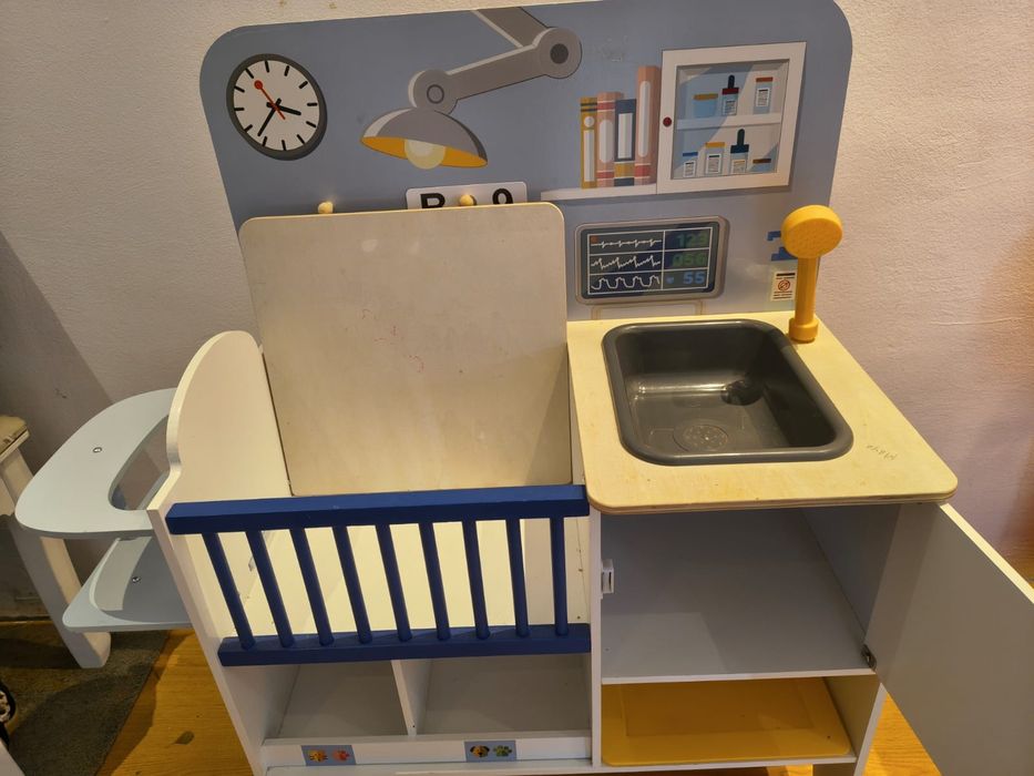 Cabinet veterinar - cabinet medical doctor copii - jucărie lemn