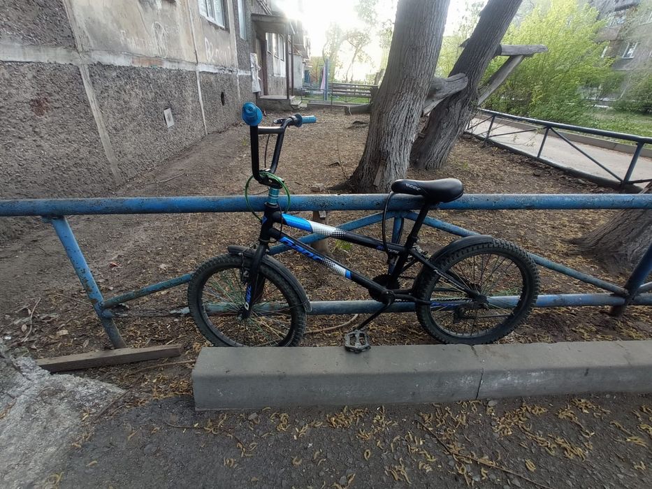 Велосипед на ходу