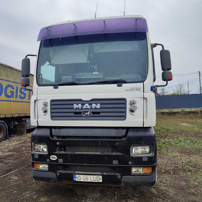 MAN TGA 2006. MAN TGX 2016, 2018  cutie automata .