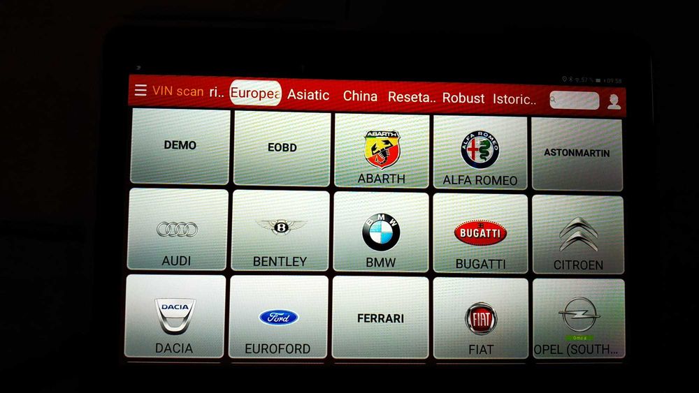 Kit Interfata Launch X431 Golo Pro+Tableta Huawei 10