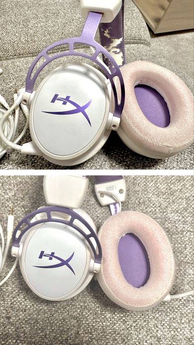 Set 3 casti: HyperX Alpha + Redragon Luce wireless  + Sennheiser HD407