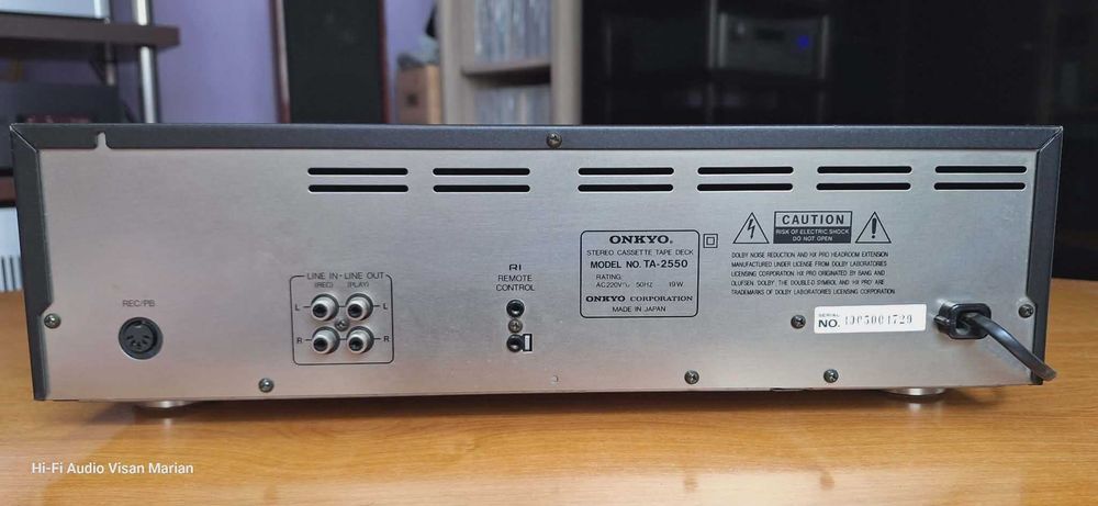 Deck Onkyo Integra TA-2550