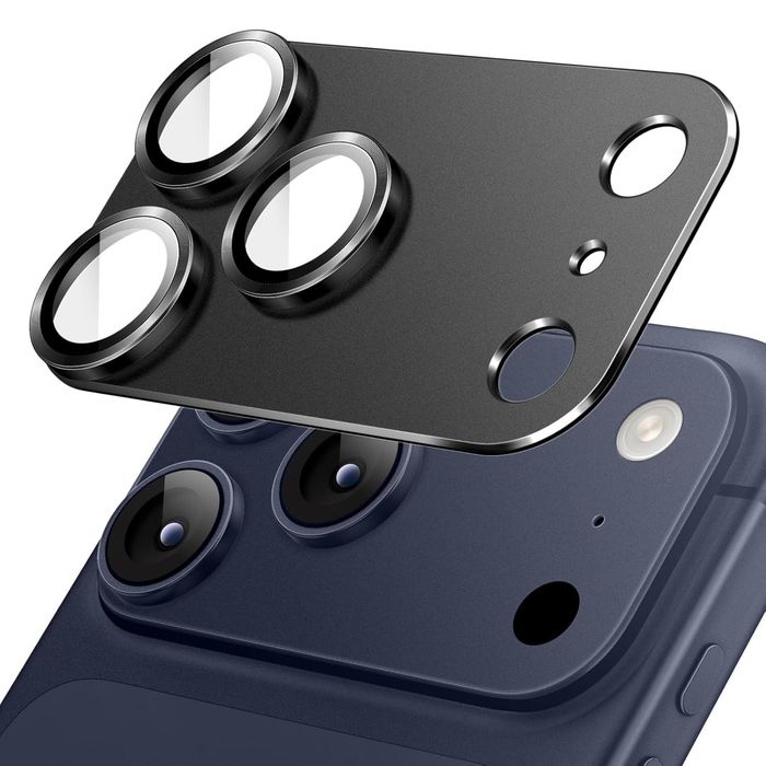 Folie de protectie Cameră telefon mobil Iphone 17 Pro Max ful metalice