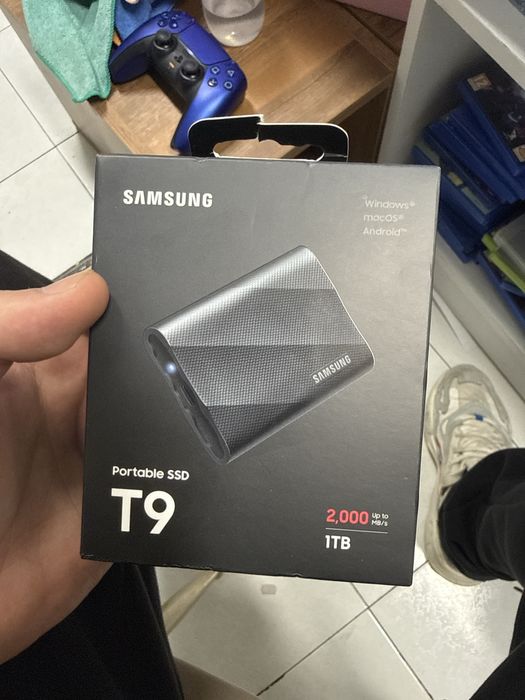 SSD Extern Samsung T9 1TB USB-C 2000MB/s Nou Sigilat