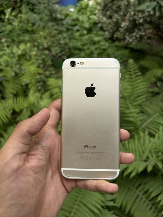 IPHONE 6 gold 100%
