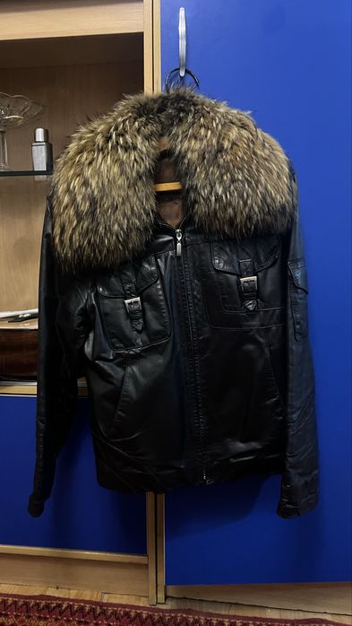 Женская кожанная куртка