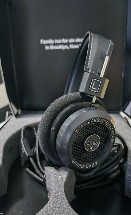 NOI!!! Vând căști GRADO Prestige Series SR80x  NOI!!!