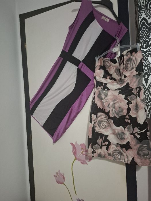 Рокля 3 на цената та 1. Лилаво изкушаваща визия.