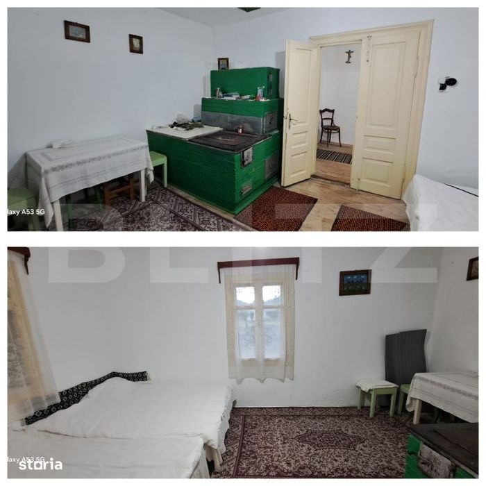 Casa de vanzare 100 mp, teren 3.500 mp, zona Pojorata