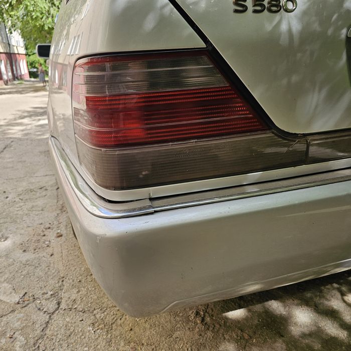 Фары перед и зад для w140