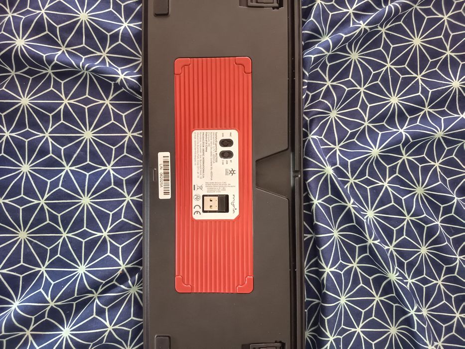 Tastatură myria mg7535, switch uri rosii