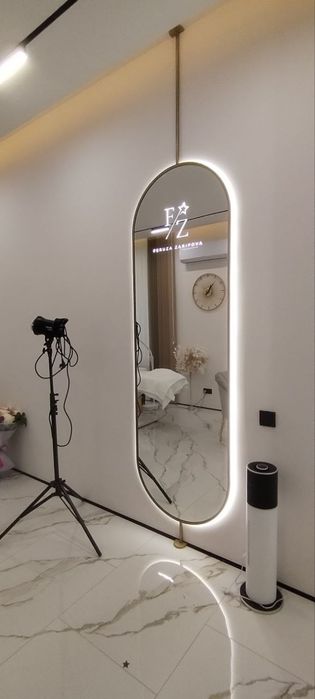 Зеркало для ванной  Led Лед Ойна с подогревом.