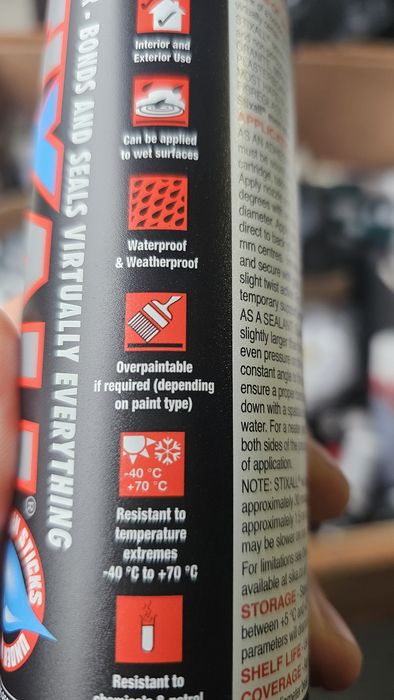 Силикон Sika extra power stixAll 12 бр строителен универсален силен