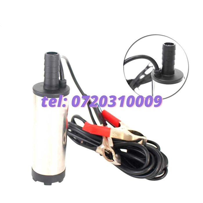 Pompa Motorina Submersibila Transfer Orice Lichid Vin 12L/minut 12V