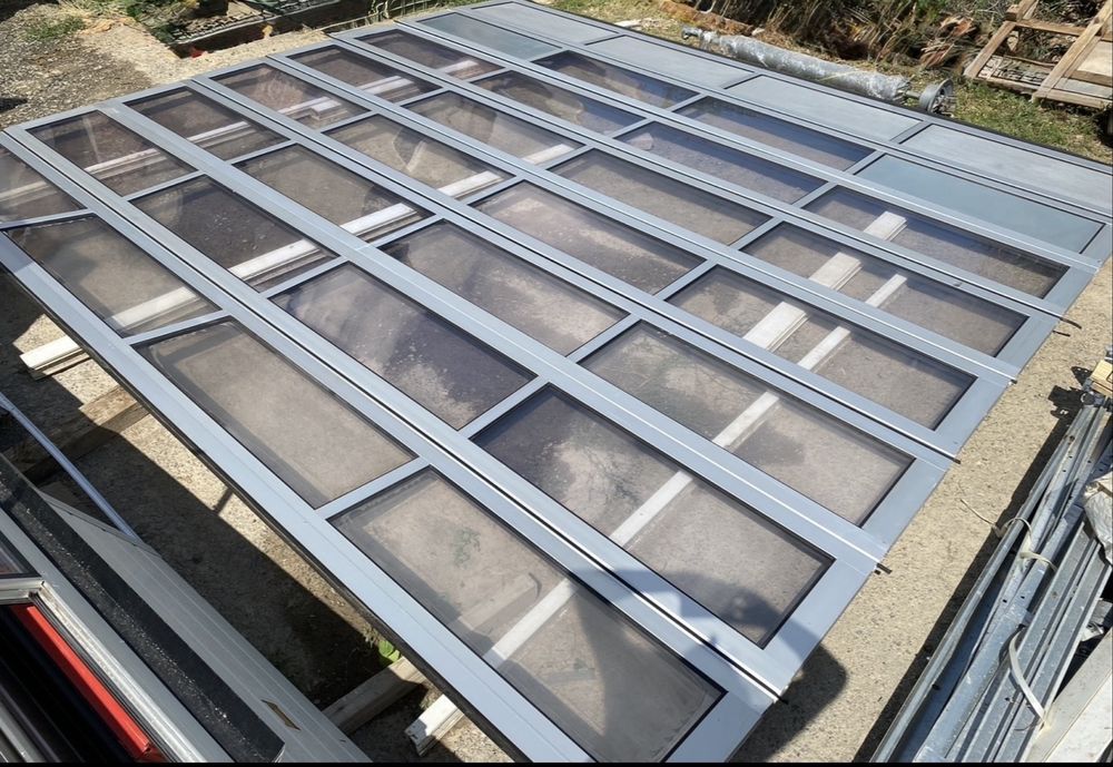 USA SECTIONALA INDUSTRIALA hala garaj H 475 x L 405 Garantie