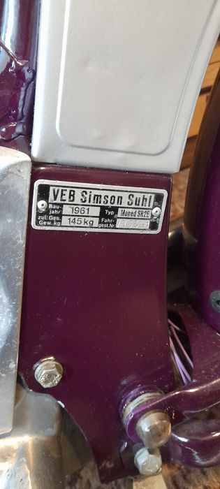 Симсон sr2 1961г.