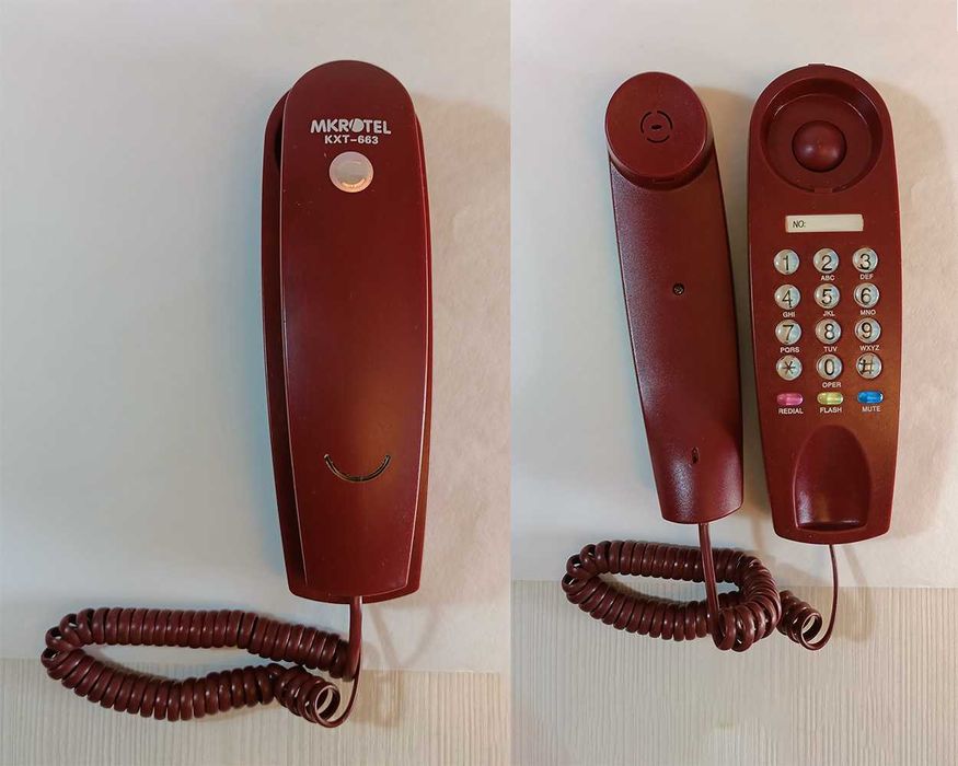 Проводные, настенные, стационарные телефоны.