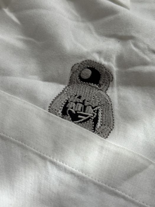 Рубашка белая корея муж