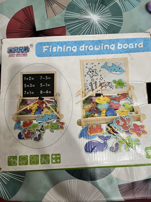 Игра рыбалка на магнитах.