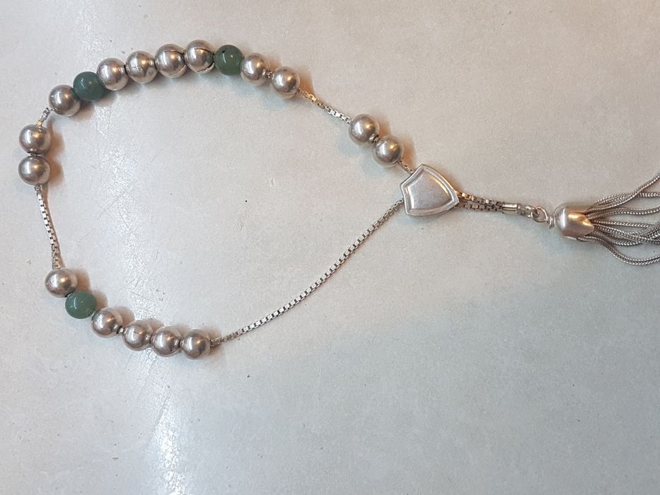 Сребърна броеница