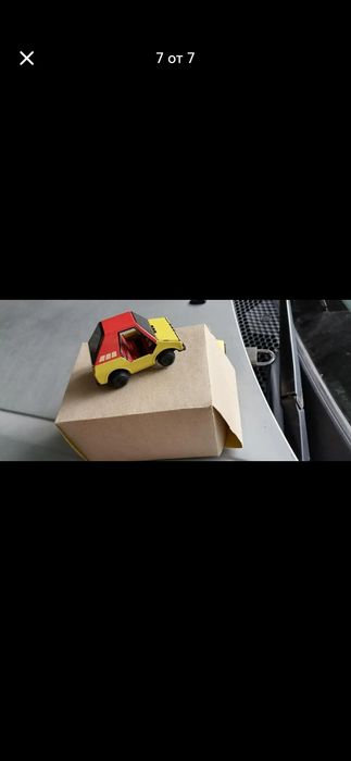 Стари руски ламаринени колички от социализма по 6 броя в кутия.