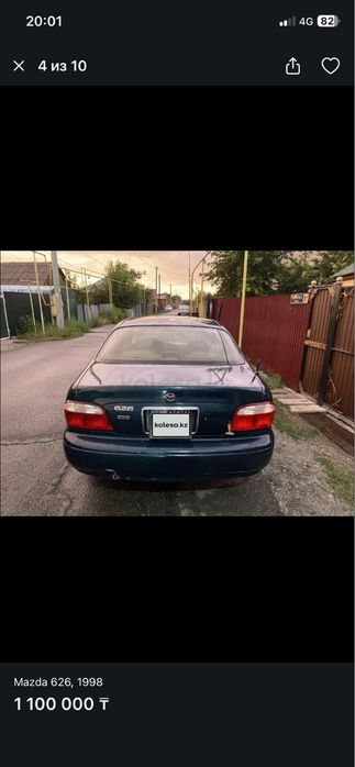 Mazda 626, 1998 года