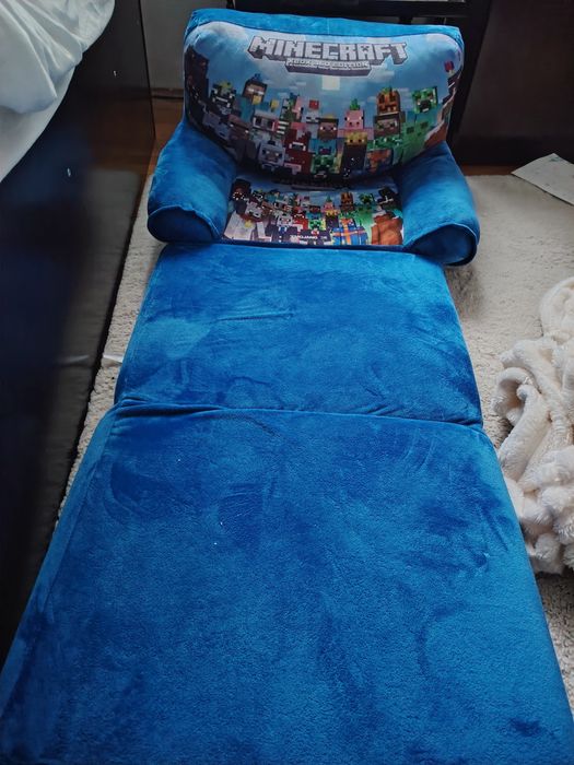 Fotoliu copii Minecraft extensibil