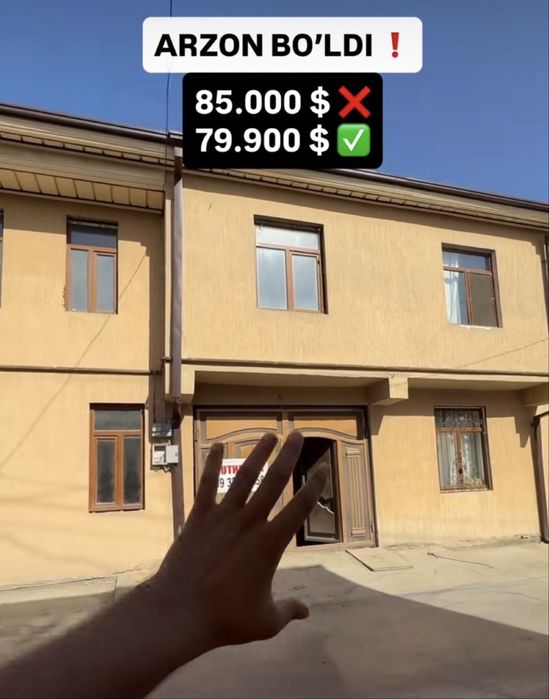 2,2 соток котедж сотилади, ориентир «Мироншох» The Plov ни рупарасида