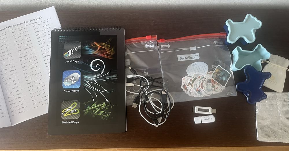 Подарявам разни ученически неща