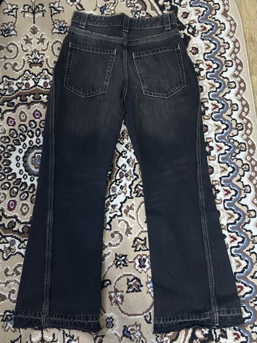 Джинсы клеш от bershka