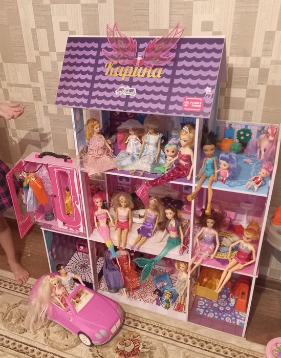 Кукольный дом для Барби