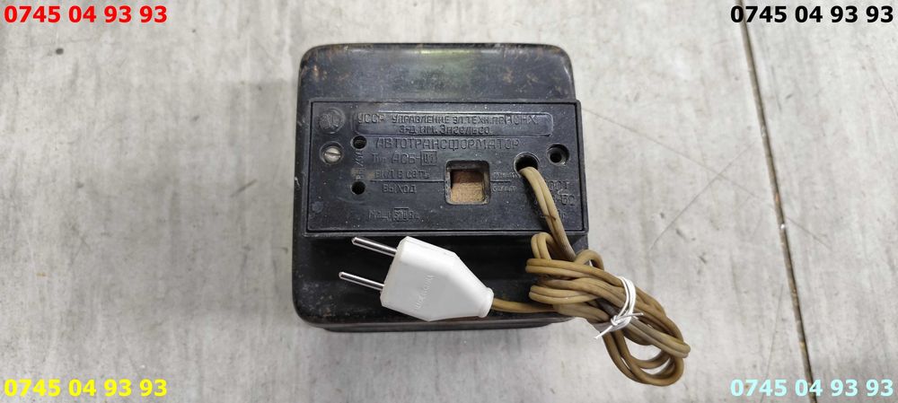 transformator traf 110v rusesc foarte greu aprox. 4kg cu proba