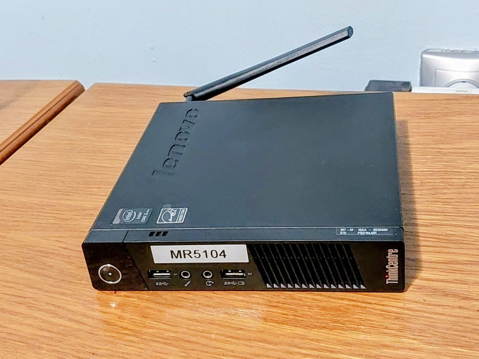 Tiny PC Lenovo i5 4570T 2,9Ghz, 8GB, 240GB SSD, Intel HD 4600, Wi-Fi Win11 Office 2024