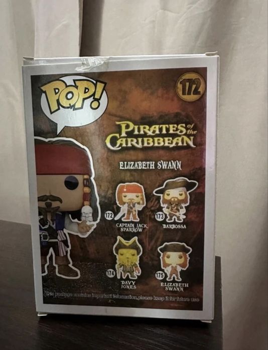 Pop! Funko Captain Jack Sparrow 172