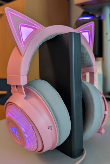 Casti  Razer Kraken Kitty Edition RGB Usb C 7.1 THX