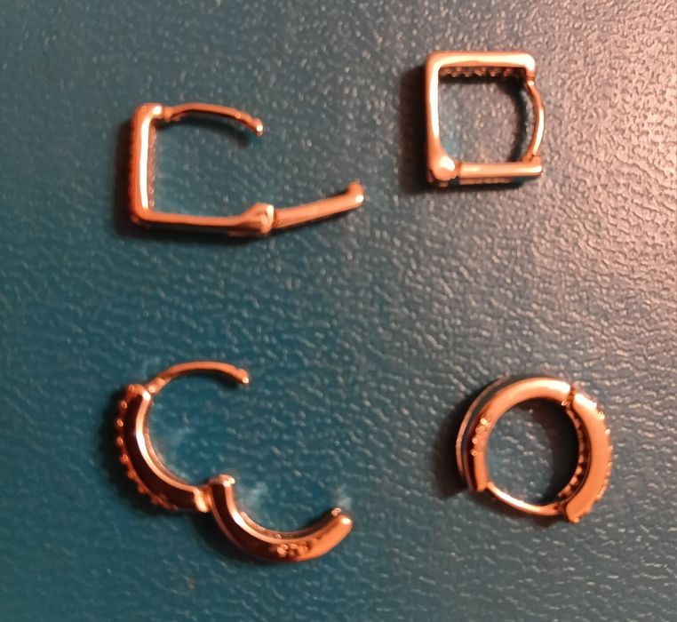 Детские серебряные серьги 925