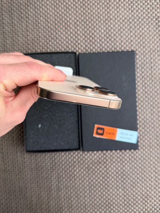 НОВ! iPhone 16 Pro MAX Лизинг от 33€/м Desert Titanium 256GB ГАРАНЦИЯ