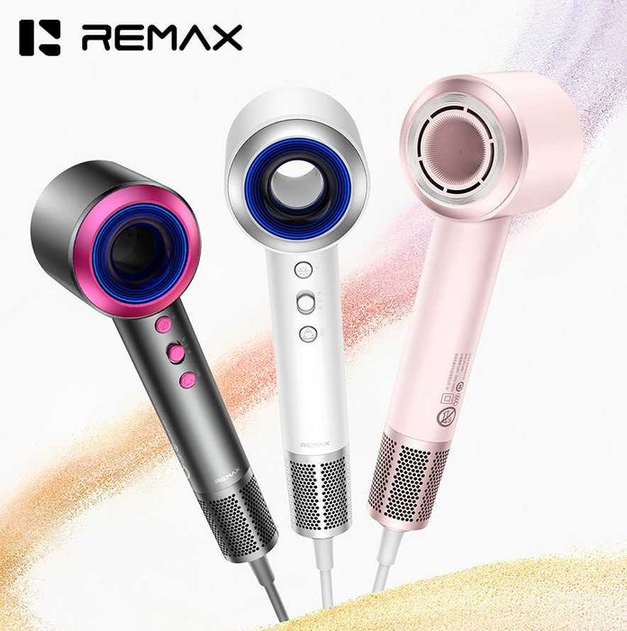Remax RS-H08 EU Профессиональные Фен ССС плазменной технологией Dyson
